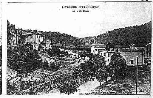 Ville de LIVERDUN Carte postale ancienne