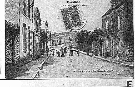 Ville de LOCMINE Carte postale ancienne