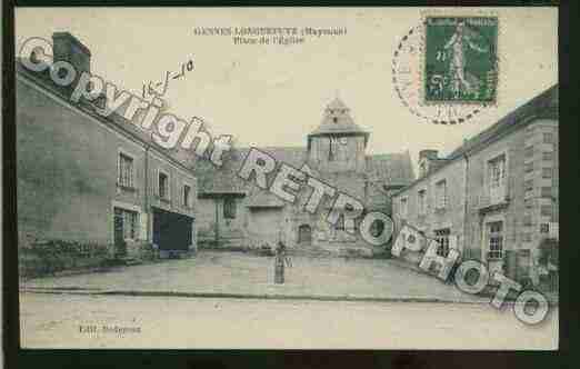 Ville de LONGUEFUYE Carte postale ancienne