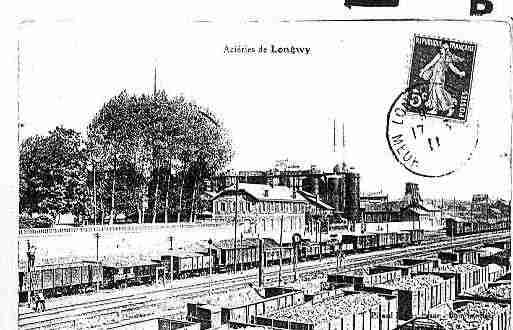 Ville de LONGWY Carte postale ancienne