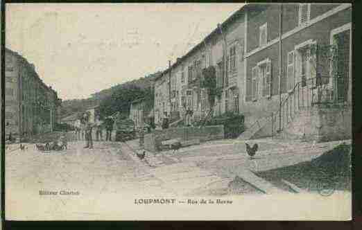 Ville de LOUPMONT Carte postale ancienne