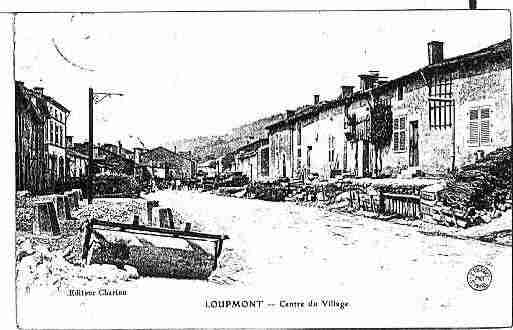 Ville de LOUPMONT Carte postale ancienne