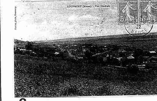 Ville de LOUPMONT Carte postale ancienne