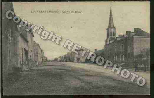 Ville de LOUVERNE Carte postale ancienne