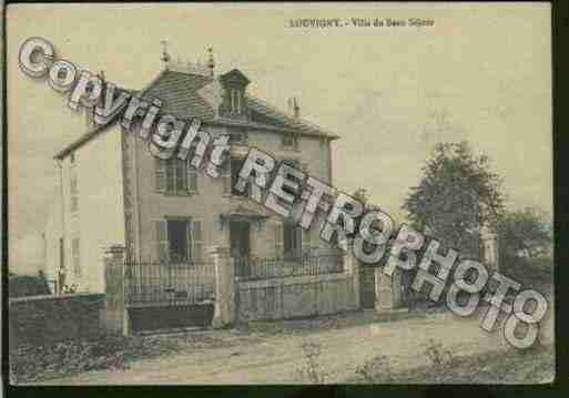 Ville de LOUVIGNY Carte postale ancienne