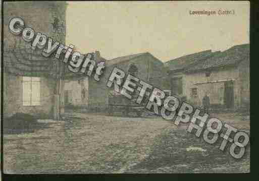 Ville de LOUVIGNY Carte postale ancienne