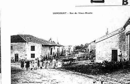 Ville de LUPCOURT Carte postale ancienne