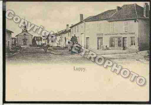 Ville de LUPPY Carte postale ancienne