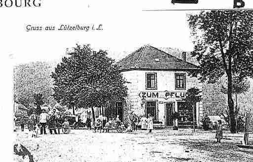 Ville de LUTZELBOURG Carte postale ancienne