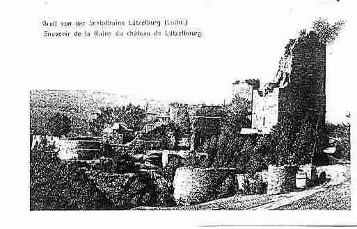 Ville de LUTZELBOURG Carte postale ancienne