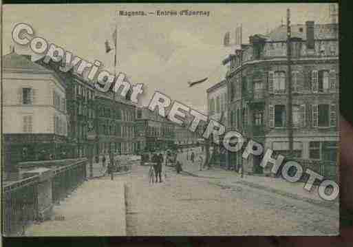 Ville de MAGENTA Carte postale ancienne