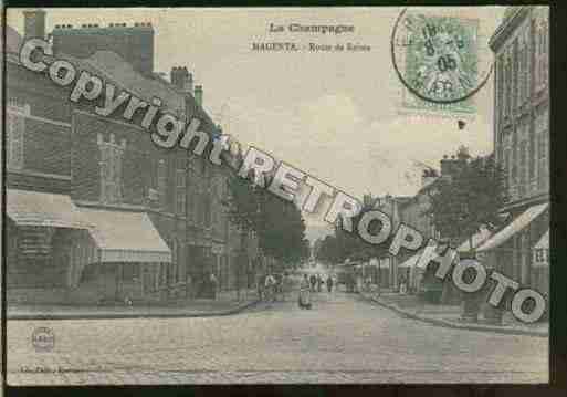 Ville de MAGENTA Carte postale ancienne