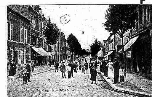 Ville de MAGENTA Carte postale ancienne