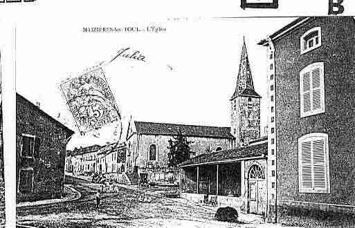 Ville de MAIZIERES Carte postale ancienne