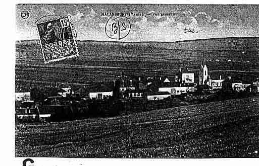 Ville de MALANCOURT Carte postale ancienne