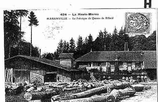 Ville de MARANVILLE Carte postale ancienne