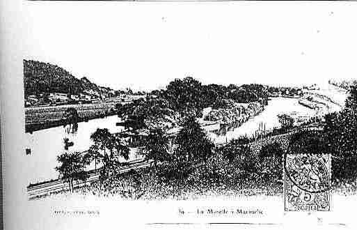 Ville de MARBACHE Carte postale ancienne