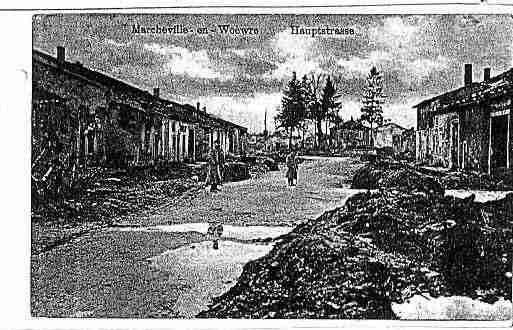 Ville de MARCHEVILLEENWOEVRE Carte postale ancienne