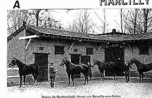 Ville de MARCILLYSURSEINE Carte postale ancienne