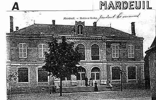 Ville de MARDEUIL Carte postale ancienne