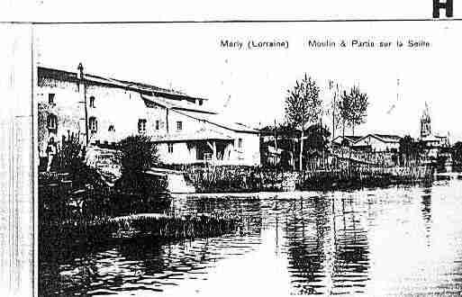 Ville de MARLY Carte postale ancienne