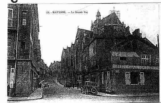 Ville de MAYENNE Carte postale ancienne