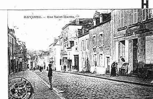 Ville de MAYENNE Carte postale ancienne