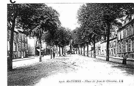 Ville de MAYENNE Carte postale ancienne