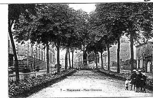 Ville de MAYENNE Carte postale ancienne