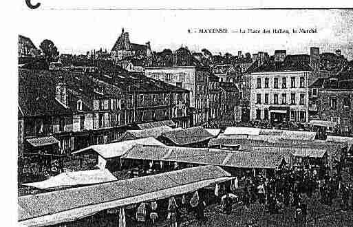 Ville de MAYENNE Carte postale ancienne