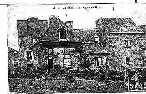 Ville de MAYENNE Carte postale ancienne