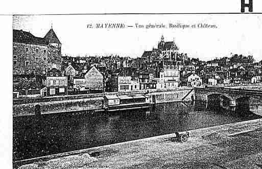 Ville de MAYENNE Carte postale ancienne