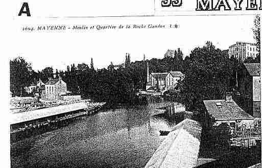 Ville de MAYENNE Carte postale ancienne