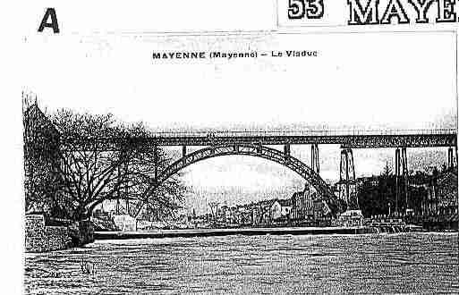 Ville de MAYENNE Carte postale ancienne