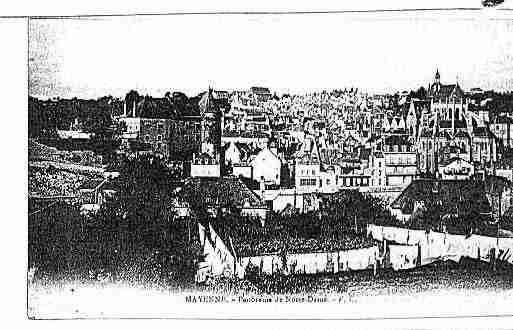 Ville de MAYENNE Carte postale ancienne