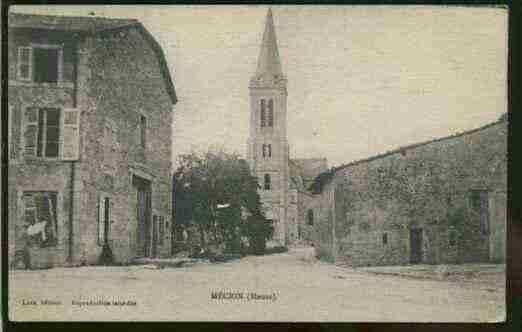 Ville de MECRIN Carte postale ancienne