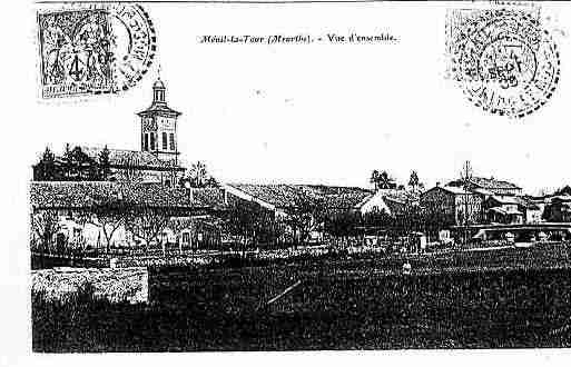 Ville de MENILLATOUR Carte postale ancienne