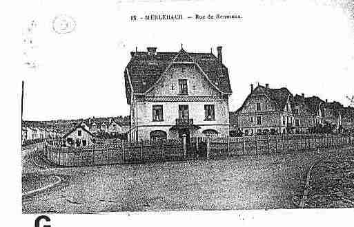 Ville de MERLEBACH Carte postale ancienne