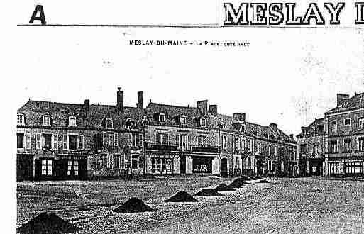 Ville de MESLAYDUMAINE Carte postale ancienne