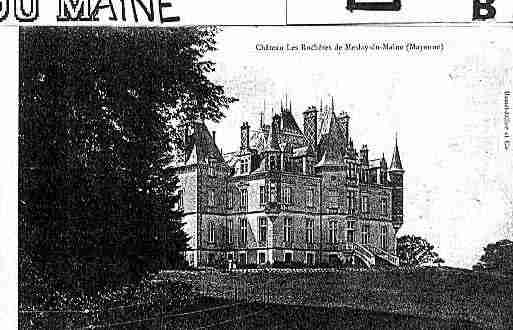 Ville de MESLAYDUMAINE Carte postale ancienne Ville de MESLAYDUMAINE Carte postale ancienne