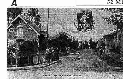 Ville de MEUSE Carte postale ancienne