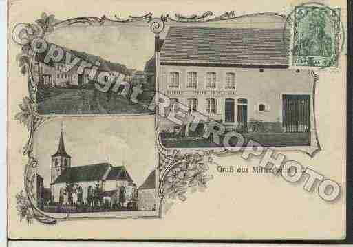 Ville de MITTERSHEIM Carte postale ancienne