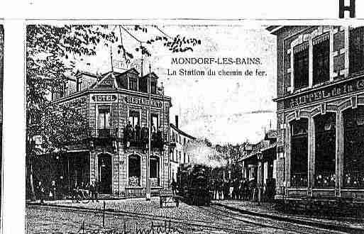 Ville de MONDORFF Carte postale ancienne