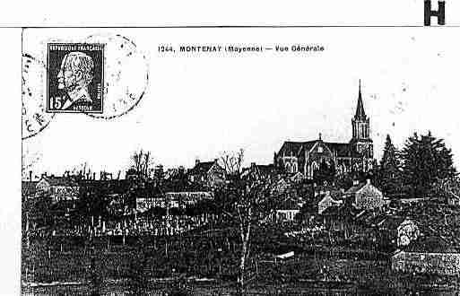 Ville de MONTENAY Carte postale ancienne