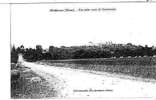 Ville de MONTFAUCOND\'ARGONNE Carte postale ancienne