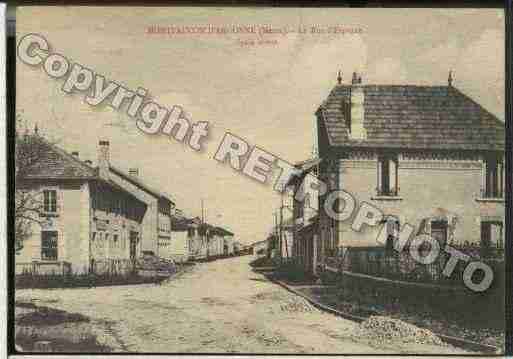 Ville de MONTFAUCOND\'ARGONNE Carte postale ancienne