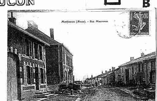 Ville de MONTFAUCOND\'ARGONNE Carte postale ancienne