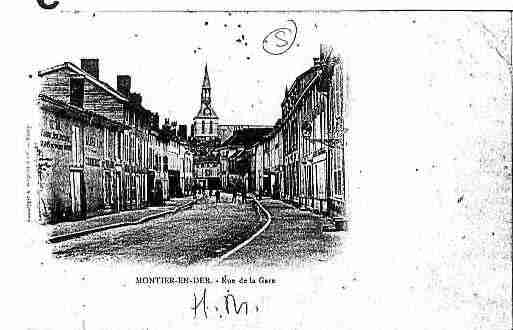 Ville de MONTIERENDER Carte postale ancienne