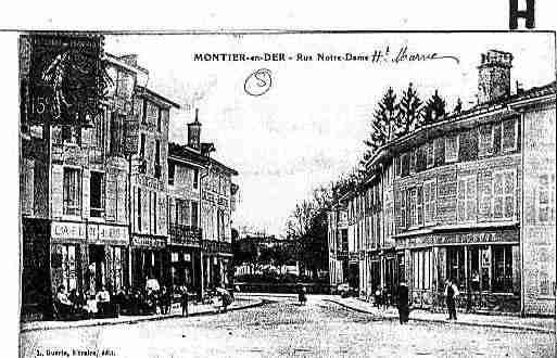 Ville de MONTIERENDER Carte postale ancienne