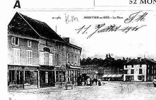 Ville de MONTIERENDER Carte postale ancienne